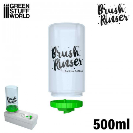 Fľaša 500 ml pre Nádobu na vodu/Oplachovač štetcov (Brush Rinser)